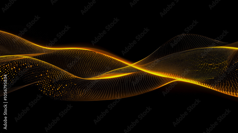 3d dynamic neon yellow digital wave. Smart technology wave. Flow digital structure. Cyber technology background. 3D rendering. 3d dynamic neon yellow digital wave. Smart technology wave. Flow digital structure. Cyber technology background. 3D rendering.