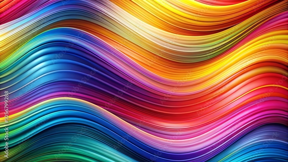 Abstract Wavy Pattern of Flowing Vibrant Colors, Intertwining Lines, Gradient Hues, Dynamic Movement, Artistic Expression Abstract Wavy Pattern of Flowing Vibrant Colors, Intertwining Lines, Gradient Hues, Dynamic Movement, Artistic Expression