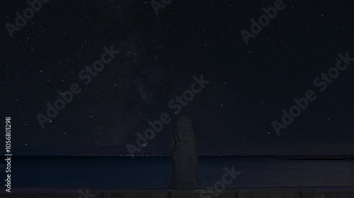 금늠해수욕장 하르방 타임랩스