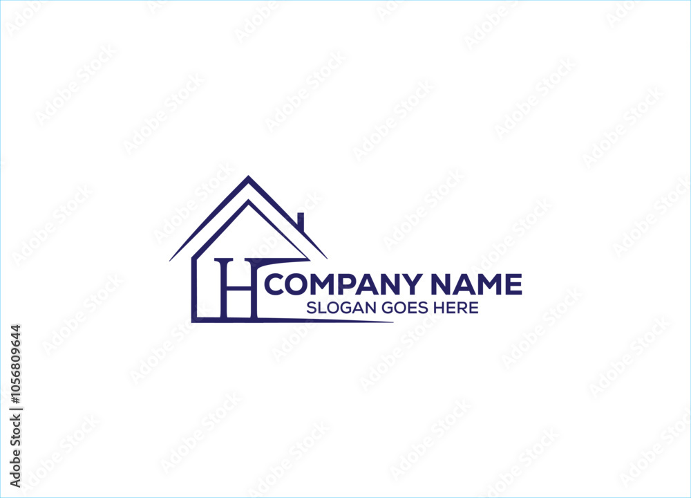 Real Estate Logo or Icon Design Vector Image Template Real Estate Logo or Icon Design Vector Image Template