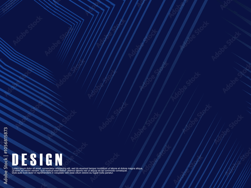 Premium background design with diagonal dark blue stripes pattern. Vector horizontal template for digital luxury business banner, contemporary formal invitation, luxury voucher, prestigious gift. Premium background design with diagonal dark blue stripes pattern. Vector horizontal template for digital luxury business banner, contemporary formal invitation, luxury voucher, prestigious gift.