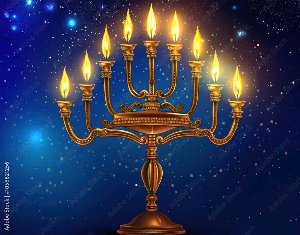 Fototapeta premium Menorah