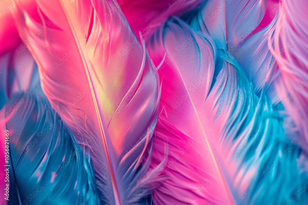 Abstract Feathers Background Abstract Feathers Background