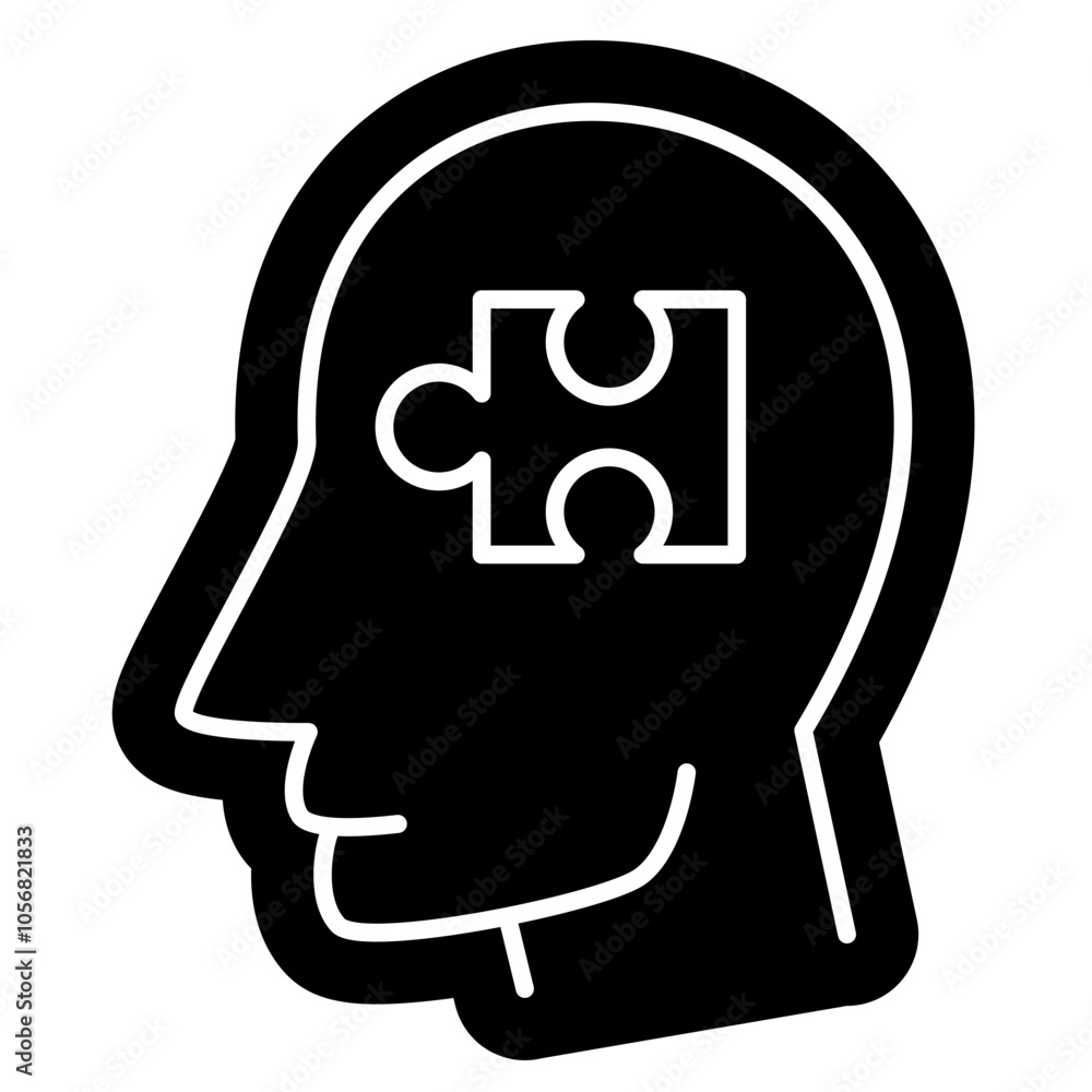 Psychology and mental health Icon Psychology and mental health Icon