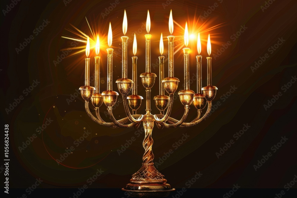Fototapeta premium Menorah