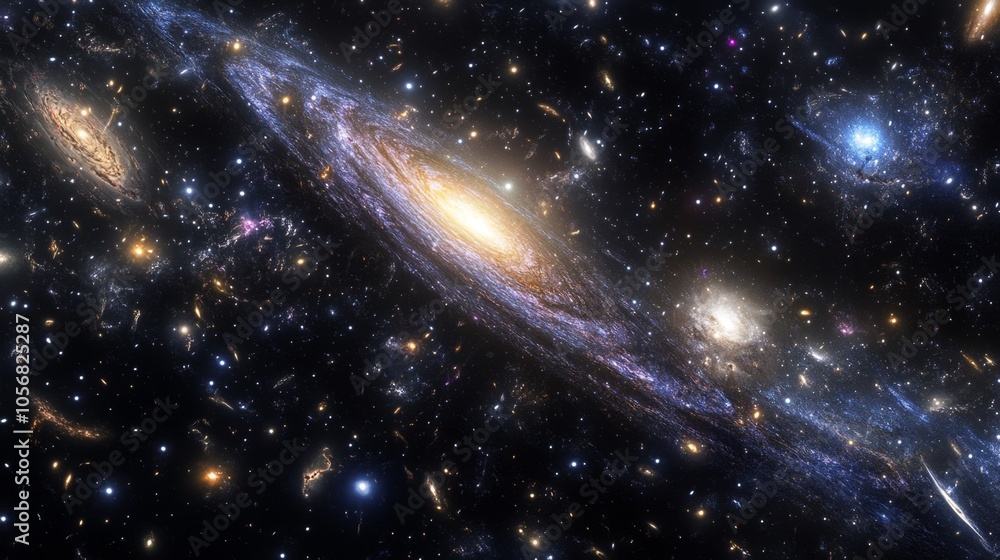 Stunning Panoramic View of a Distant Galaxy Stunning Panoramic View of a Distant Galaxy