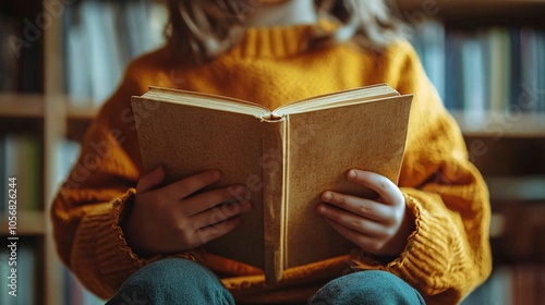 A young child reading with their teacher in a rural classroom, captured in a realistic high-quality style. The close-up of hands turning pages emphasizes educational support and learning.