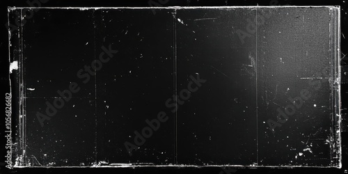 Realistic Black Paper Texture for Background Use