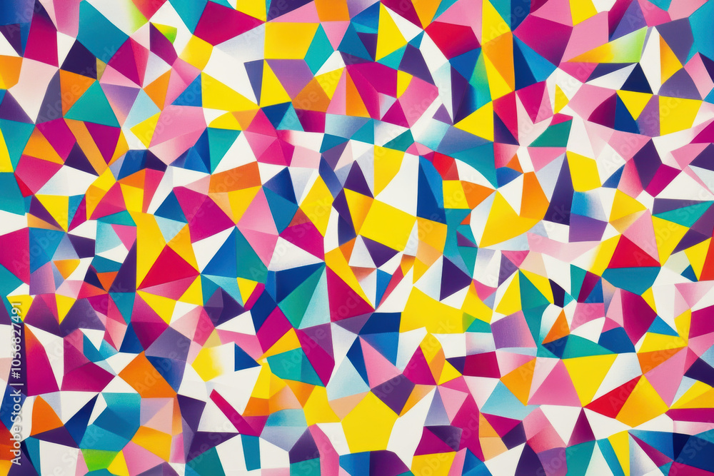 Vibrant abstract geometric pattern for modern design and decor Vibrant abstract geometric pattern for modern design and decor