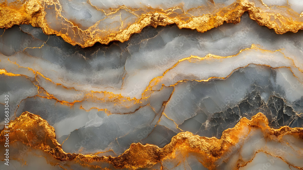 Golden Veins Marble Texture Abstract Background Golden Veins Marble Texture Abstract Background