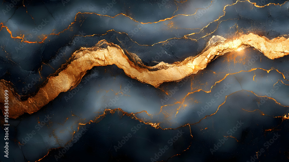 Abstract Black and Gold Marble Background Abstract Black and Gold Marble Background