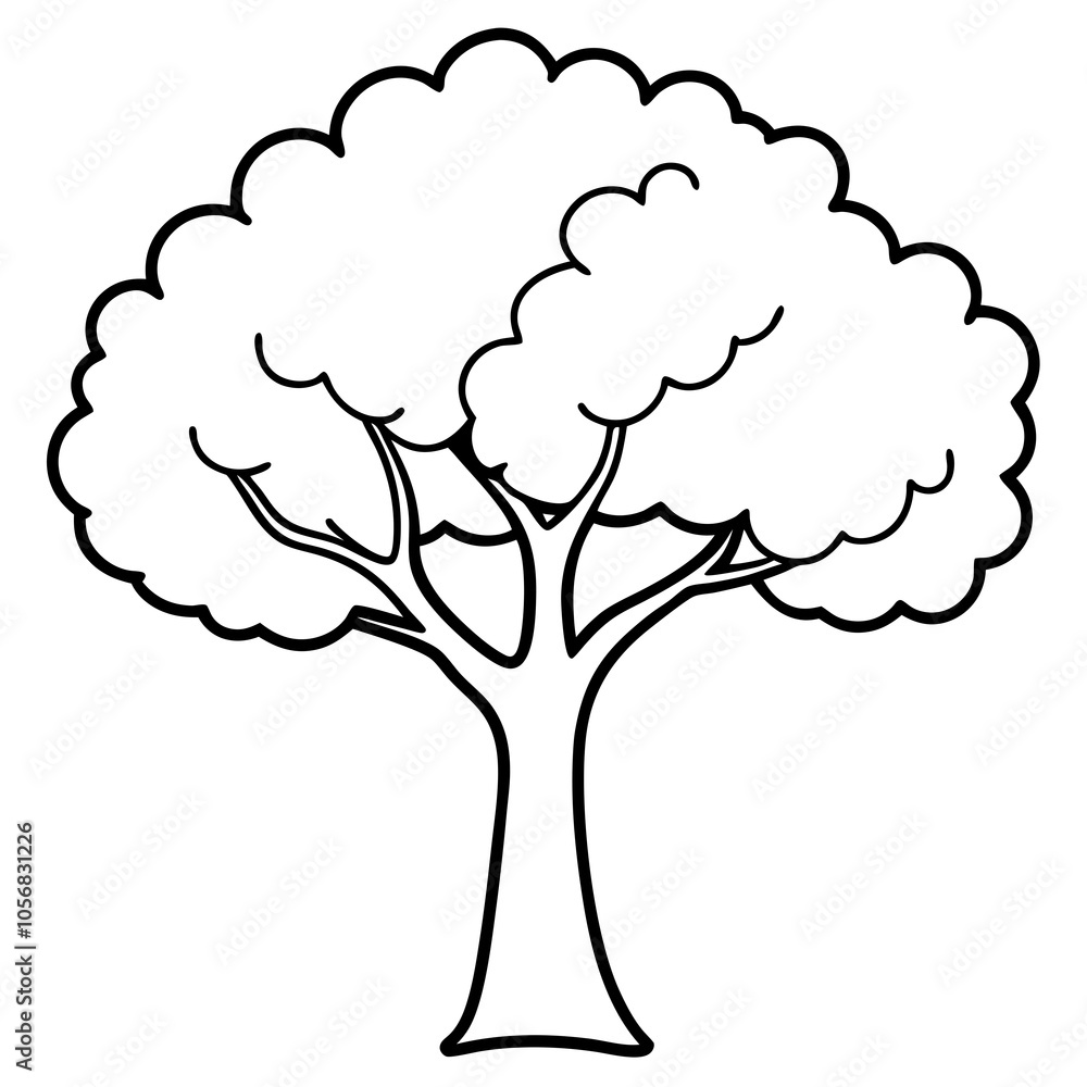 tree with leaves tree with leaves