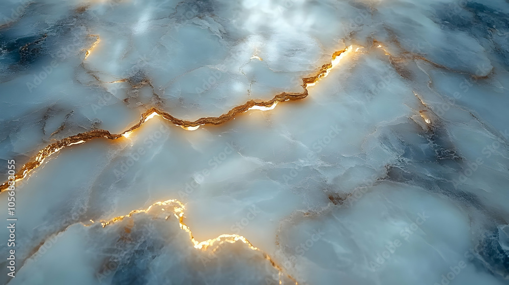 Abstract Background with Glowing Crack Abstract Background with Glowing Crack
