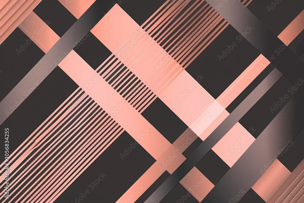 Pink and black abstract art Pink and black abstract art