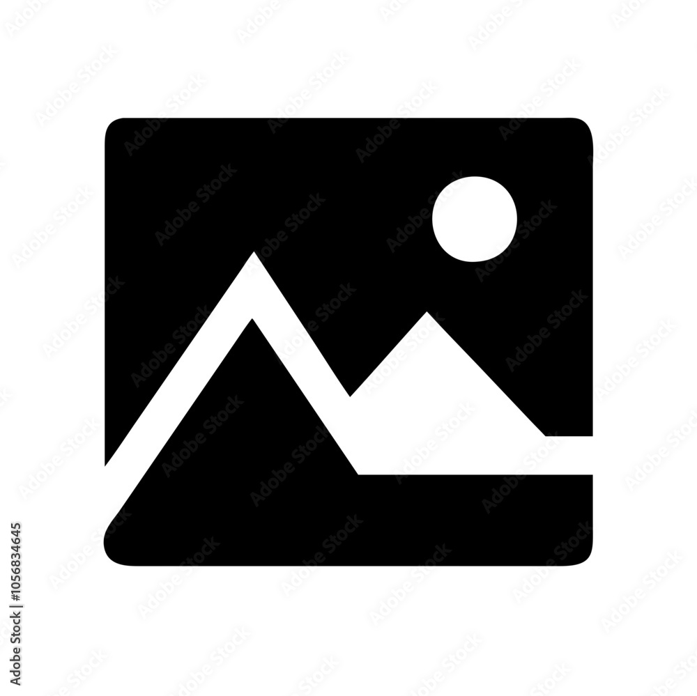 mountain shape icon mountain shape icon