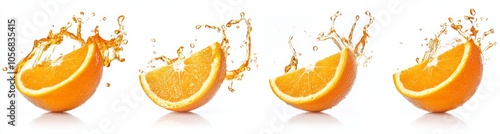 Orange Slices with Splash
