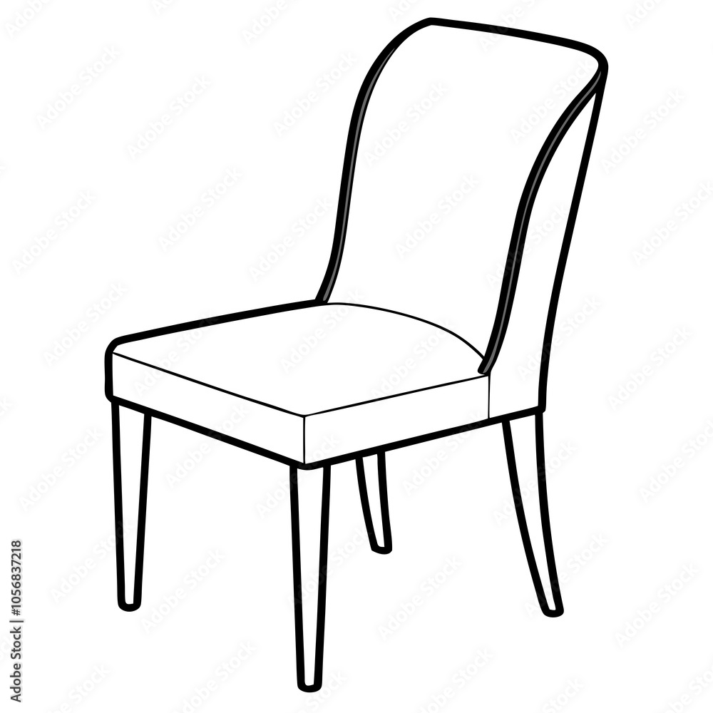 dining chair isolated on white dining chair isolated on white