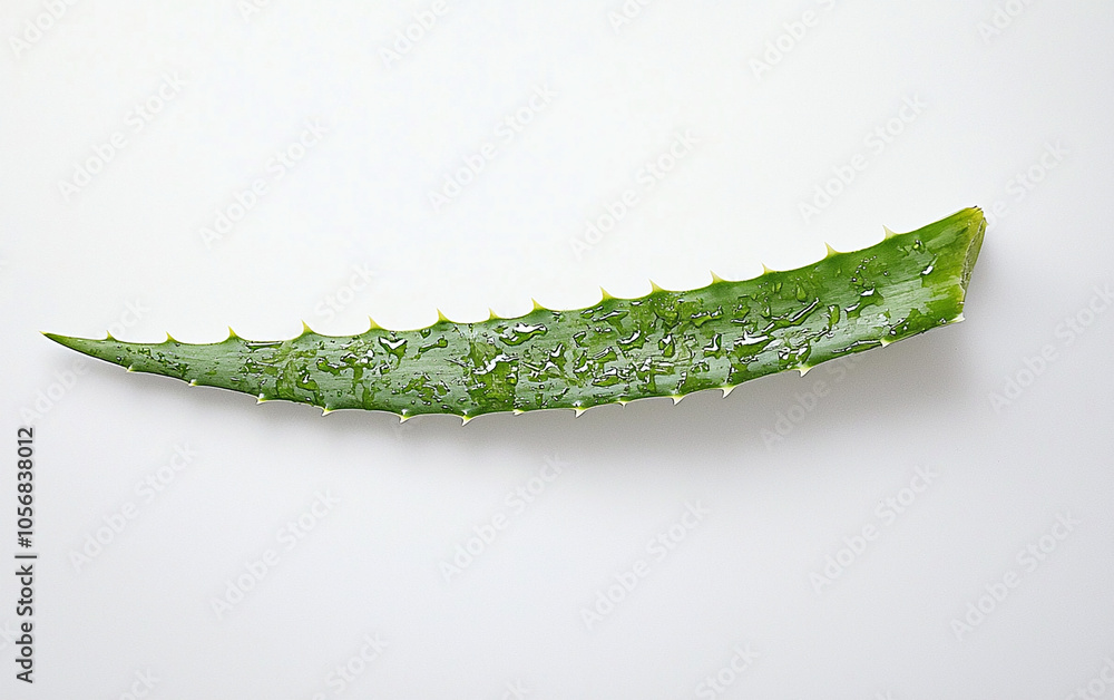 Naklejka premium aloe vera leaf