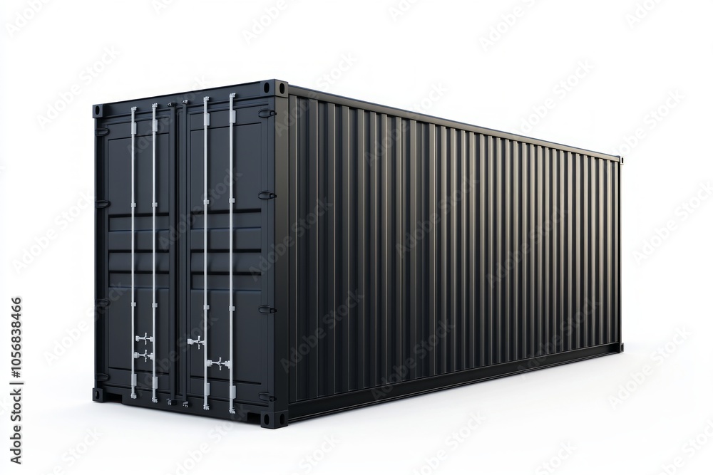 Modern Black Shipping Container Modern Black Shipping Container