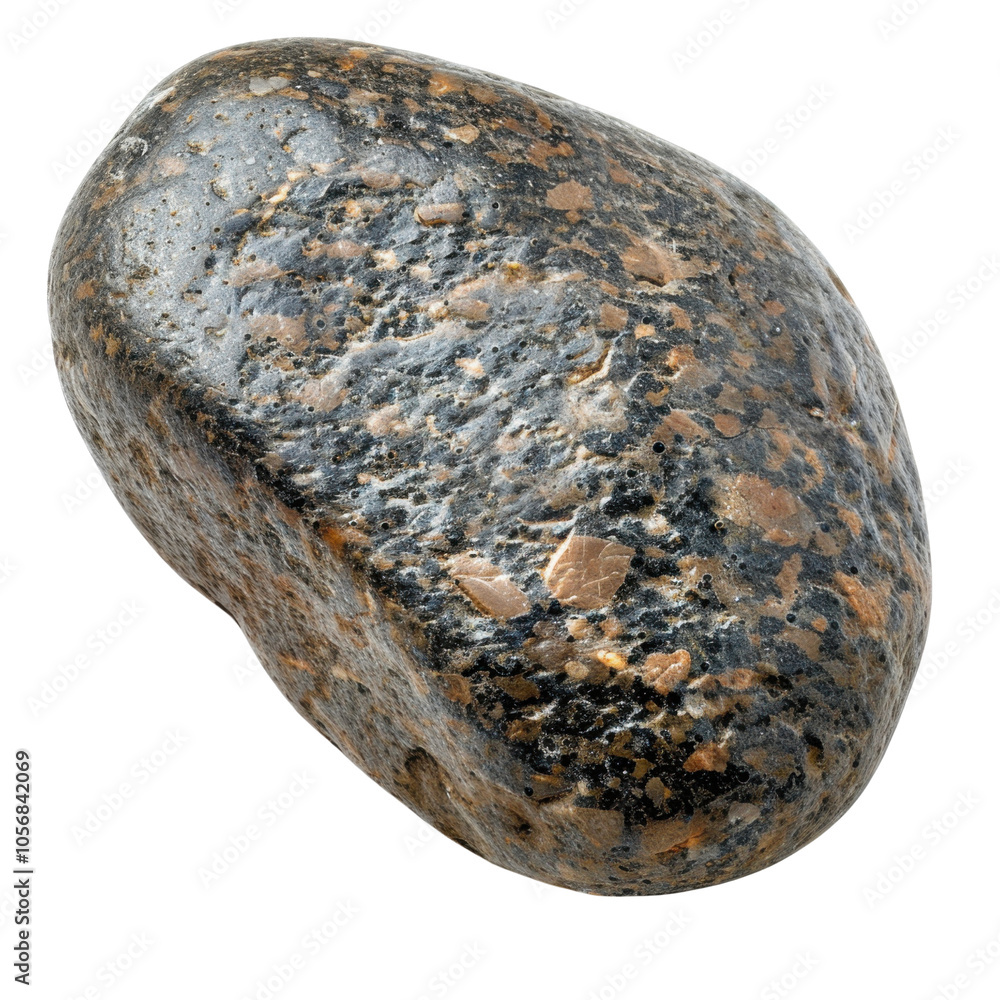Smooth Stone with Unique Texture and Patterns Smooth Stone with Unique Texture and Patterns