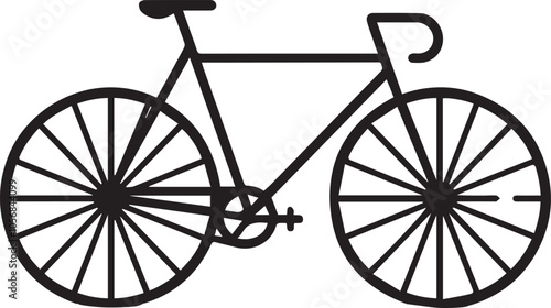 Bycycle sports racing vector