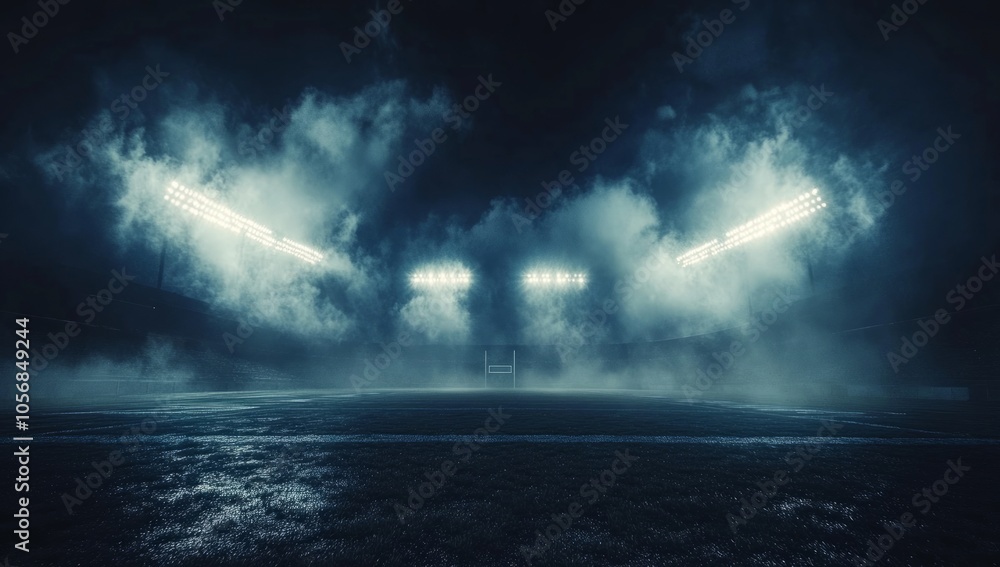 Obraz premium Mysterious Night Stadium