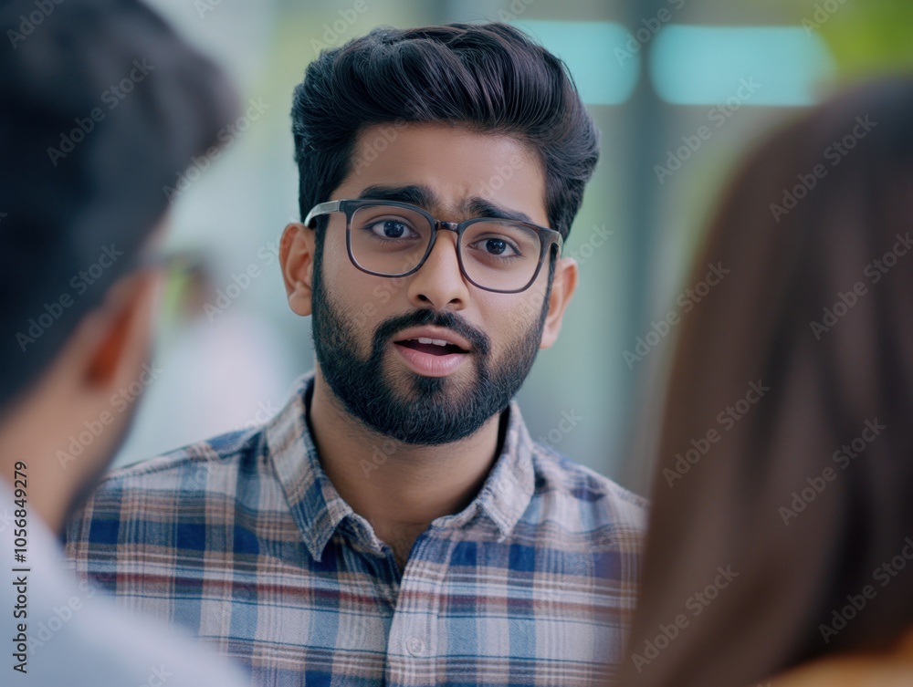 Young Professional in a Corporate Setting Young Professional in a Corporate Setting