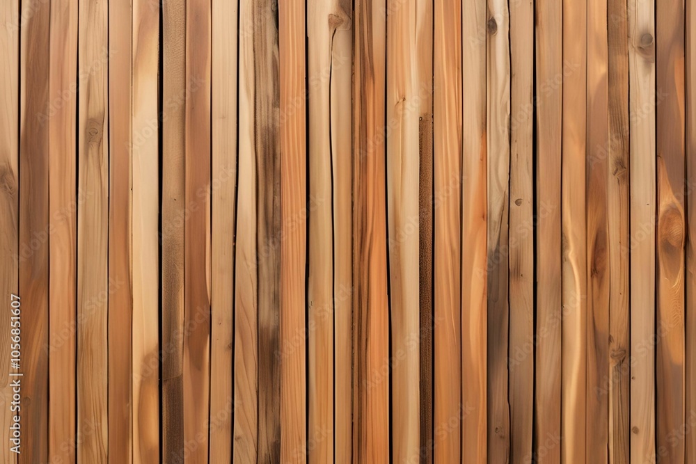 Naklejka premium Rustic Wooden Texture: A close-up view of a weathered wood panel, showcasing the natural beauty and texture of the wood grain. Perfect for rustic, farmhouse, and natural design projects. 