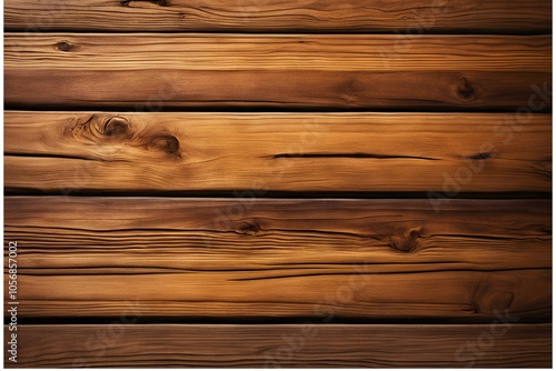 Rustic Brown Wooden Planks Texture 