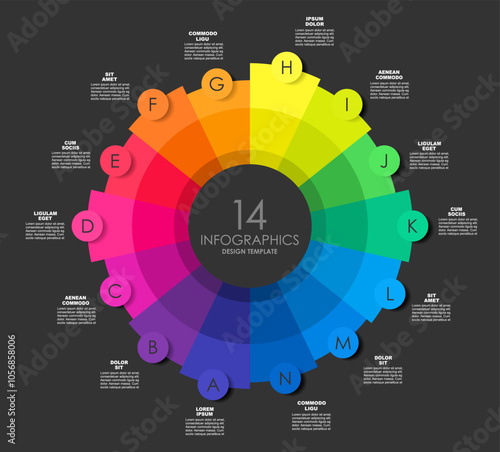 Infographic design template with place for your data. Vector illustration.