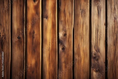 Dark Brown Rustic Wood Planks Texture 