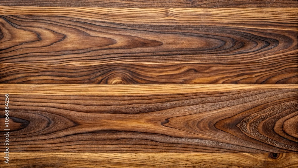 Close-up image of black walnut wood texture from two boards with an oil finish, black walnut, wood texture, close-up Close-up image of black walnut wood texture from two boards with an oil finish, black walnut, wood texture, close-up