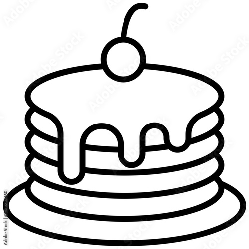 Pfannkuchen Frühstück