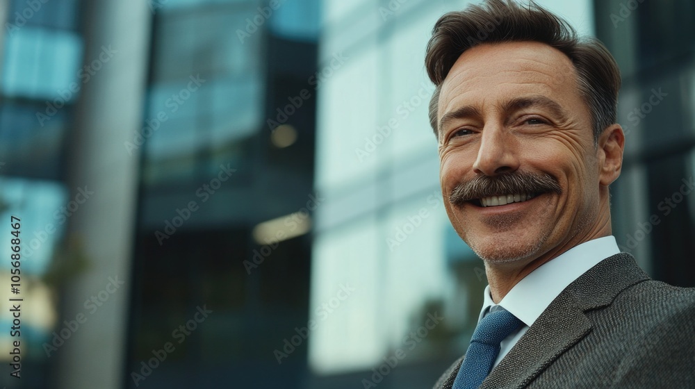 Professional man in suit and tie, looking directly at the camera Professional man in suit and tie, looking directly at the camera
