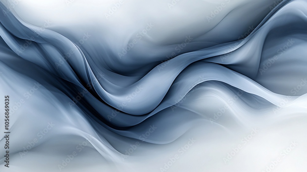 Abstract Blue Swirling Background Abstract Blue Swirling Background