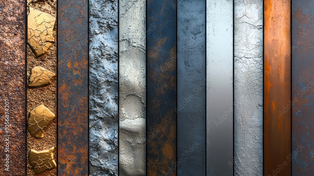 Realistic Metal Textures Collection for Design Projects Realistic Metal Textures Collection for Design Projects