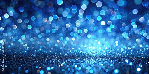 Abstract background with blue glitter dots, blue, glitter, dots, abstract, background, texture, shiny, sparkly