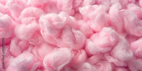 Soft pink cotton wool background resembling fluffy candyfloss texture, pink, cotton wool, background, abstract, soft, fluffy