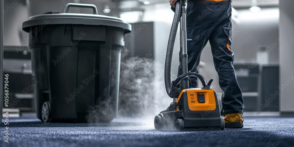 Fototapeta premium Commercial Carpet Cleaning