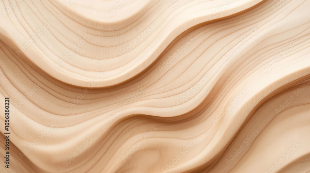 Abstract Wood Texture with Flowing Lines Abstract Wood Texture with Flowing Lines