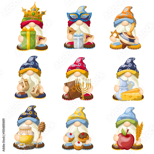  Seth dwarves holiday Israeli symbols