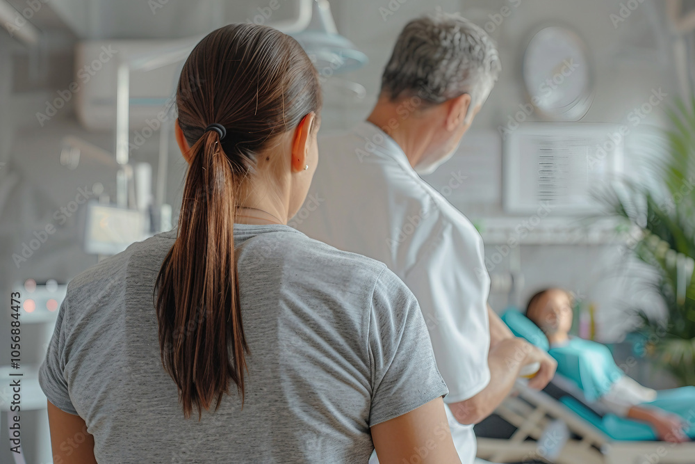 Fototapeta premium Concept of medicine and health generative AI