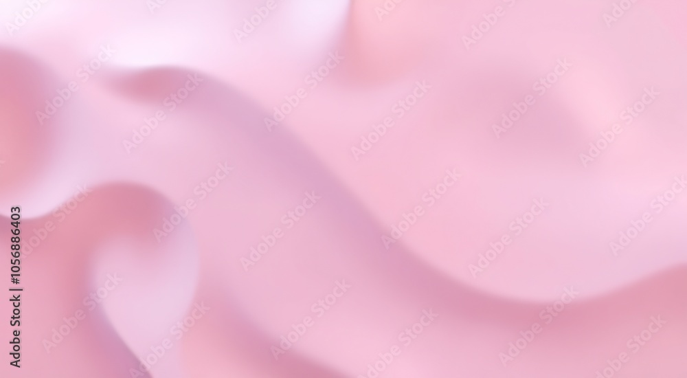 Soft pink and white abstract background with smooth, flowing waves. Soft pink and white abstract background with smooth, flowing waves.
