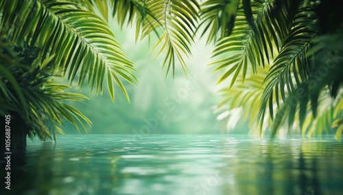 Serene Tropical Water Scene