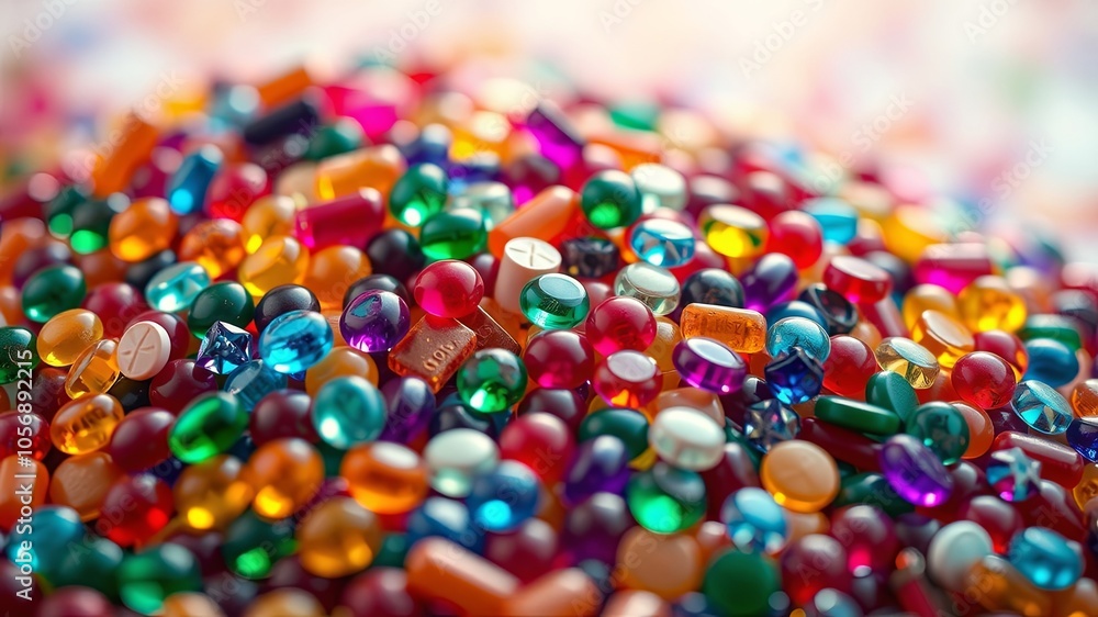 A captivating display of colorful round and rectangular shapes, a kaleidoscope of vibrant hues, revealing the beauty of simple forms in a mesmerizing arrangement. A captivating display of colorful round and rectangular shapes, a kaleidoscope of vibrant hues, revealing the beauty of simple forms in a mesmerizing arrangement.