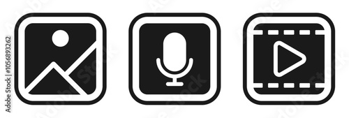 audio video visual icon