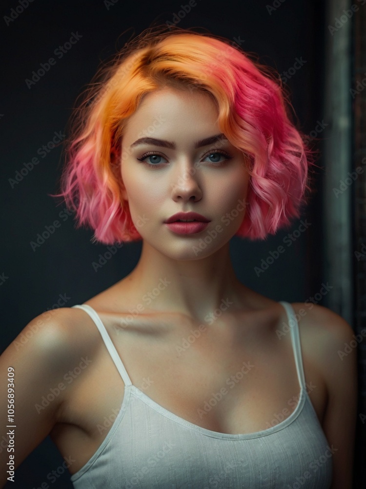 a glamorous model a glamorous model