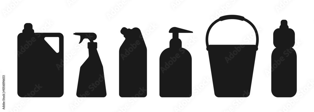 home cleaner detergent icon