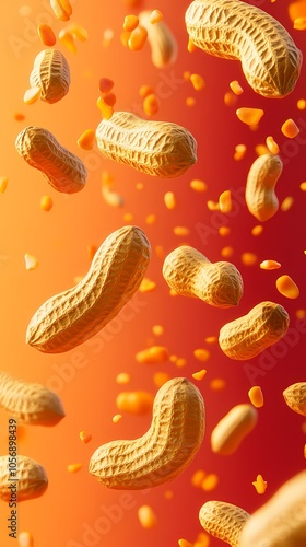 Wallpaper Mural Traditional Chinese New Year Peanuts poster background Torontodigital.ca