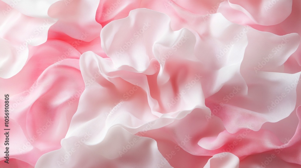 Abstract Pink and White Fabric Texture Abstract Pink and White Fabric Texture